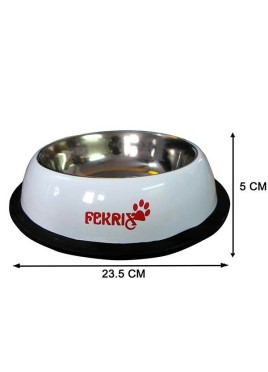 Fekrix Colored Print Dog Bowl Medium 750ml
